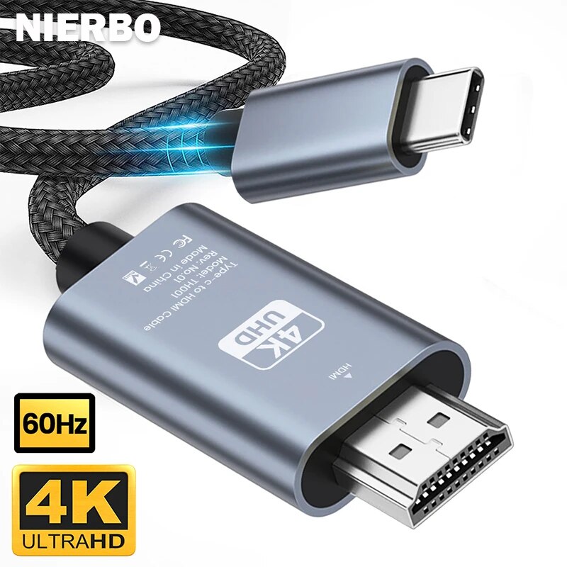 Hdmi Adapter Tablet - NIERBO USB C — HDMI-кабель 6,6