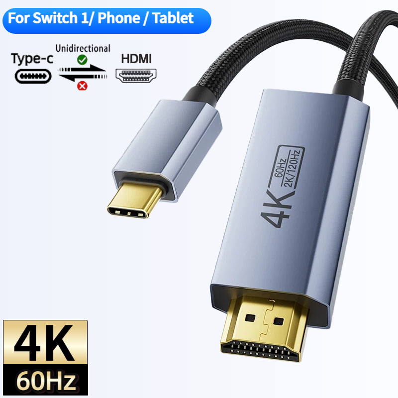 Hdmi Adapter Tablet - Док-станция для Nintendo Switch с кабелем