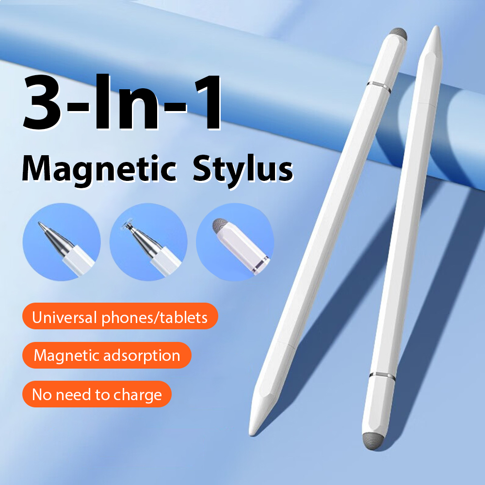 Pen Tablet Accessories - Магнитный универсальный стилус 3 в 1,