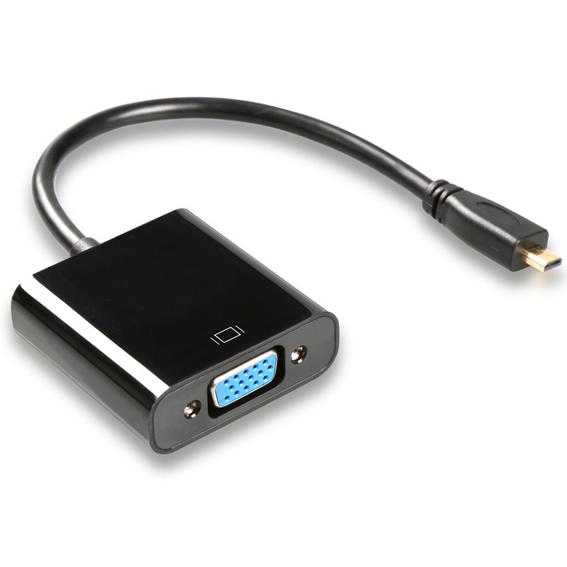 Hdmi Adapter Tablet - Разъем Micro HDMI-VGA Видеокабель Micro HDMI-VGA