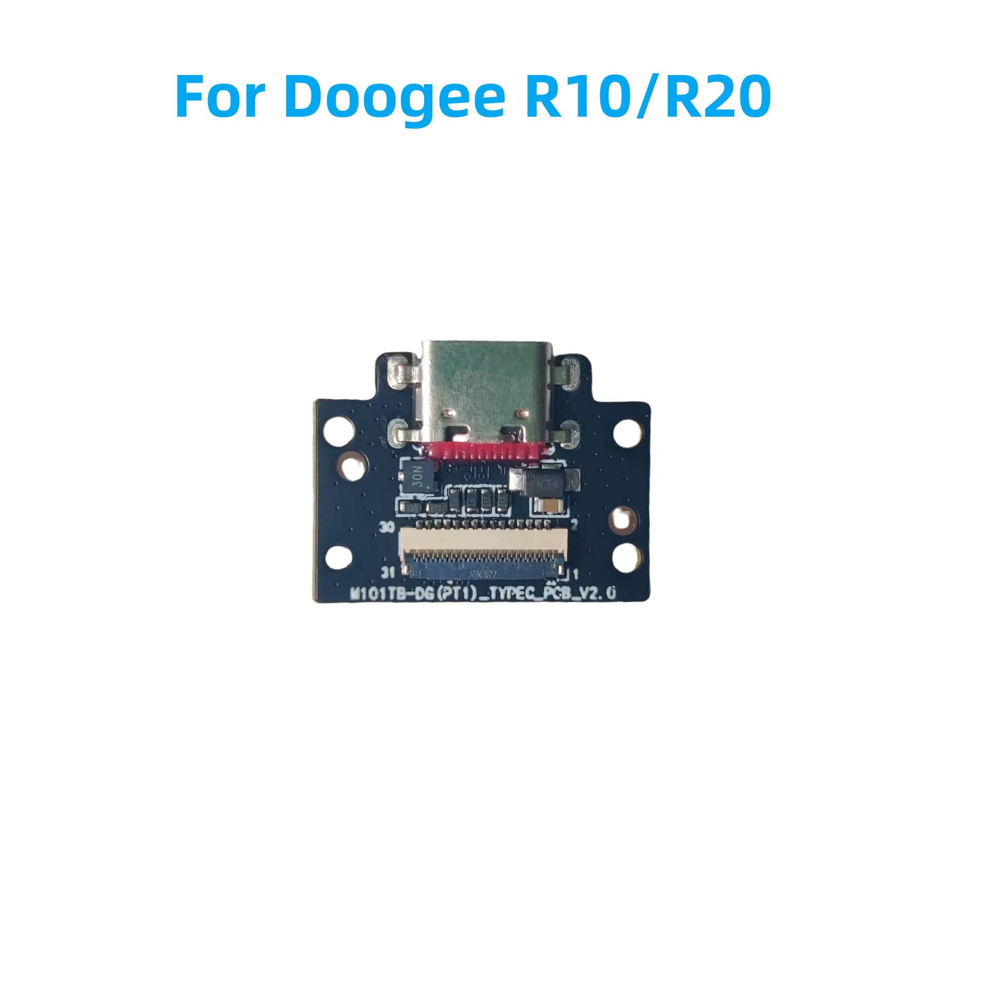Doogee Tablet Accessories - Оригинальный USB-плата Type C Type-C для