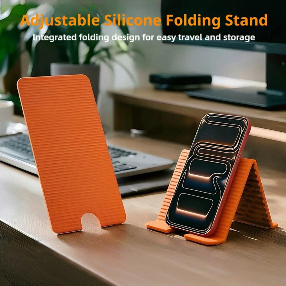 Essential Tablet Accessories - Гибкая складная силиконовая подставка для телефона,