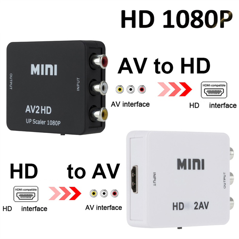 Hdmi Adapter Tablet - HDMI-совместимый преобразователь AV RCA HDTV2AV AV2HDTV,