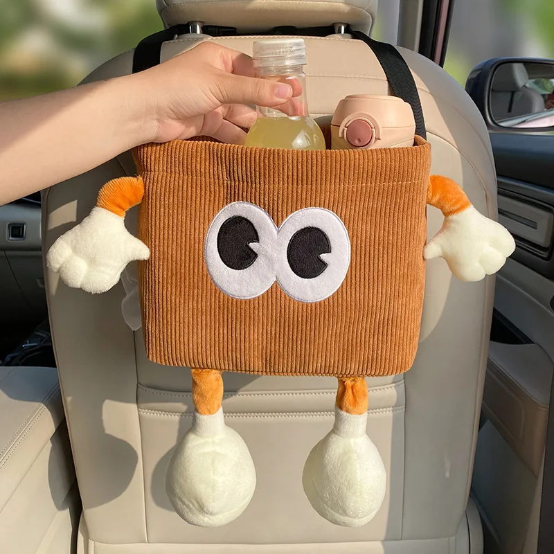 Tablet Car Accessories - Автомобильный мусорный бак, мультяшный глаз, зонтик,