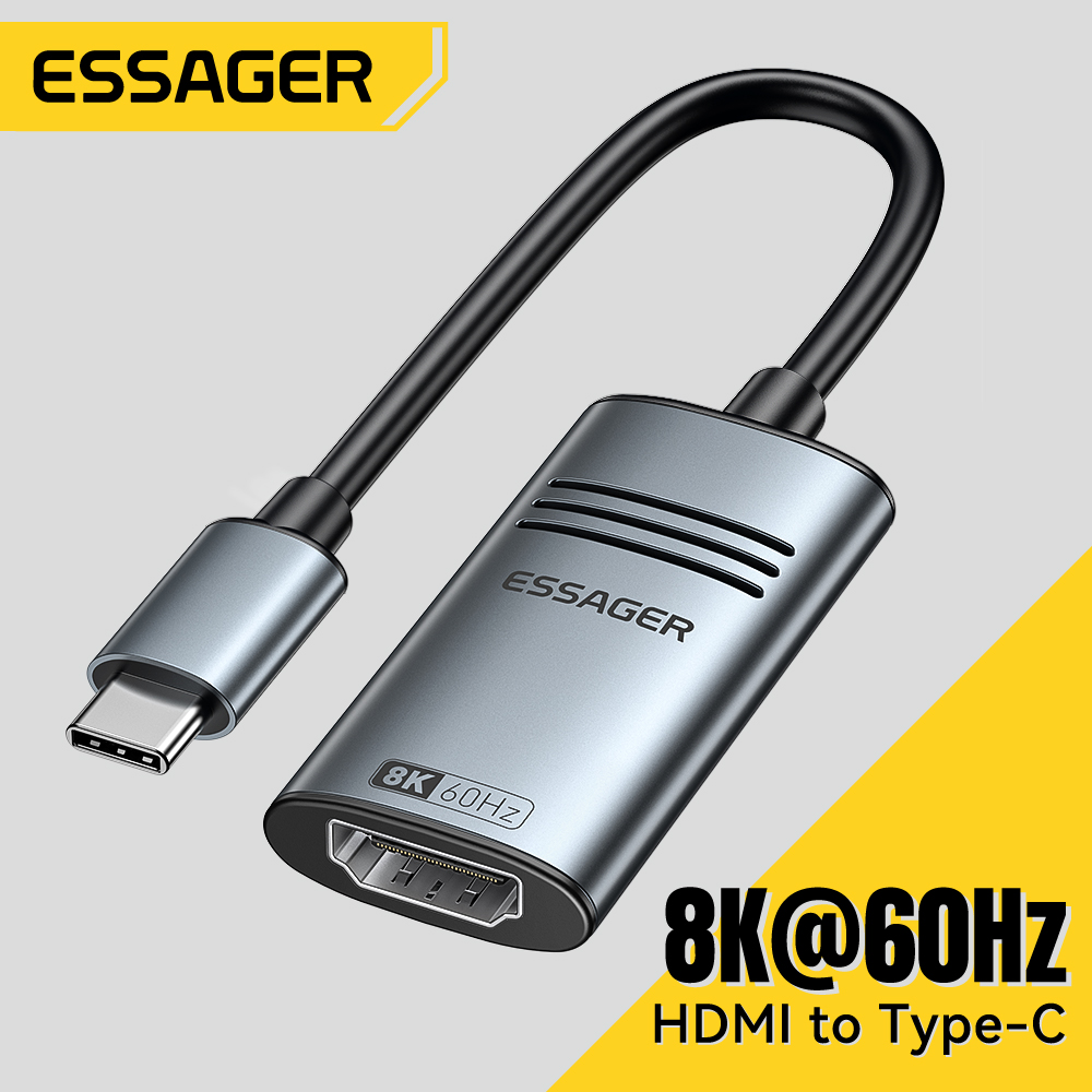 Hdmi Adapter Tablet - Адаптер Essager HDMI-USB типа C для