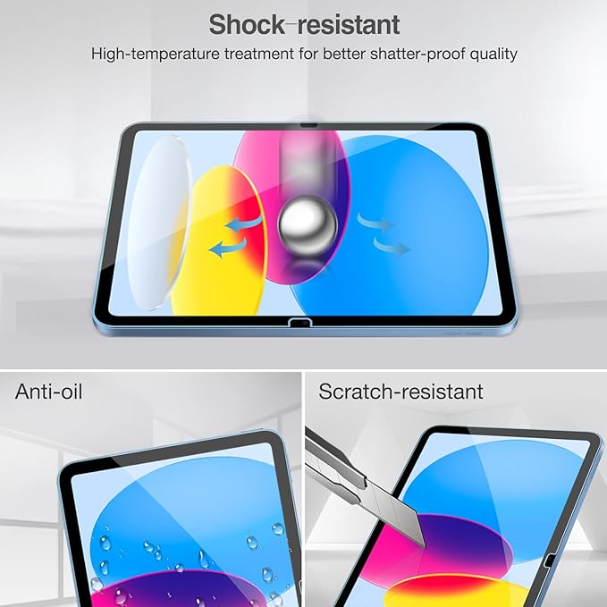 2 шт. защитных стекол для iPad – обзор и цена Temu Tablet Accessories