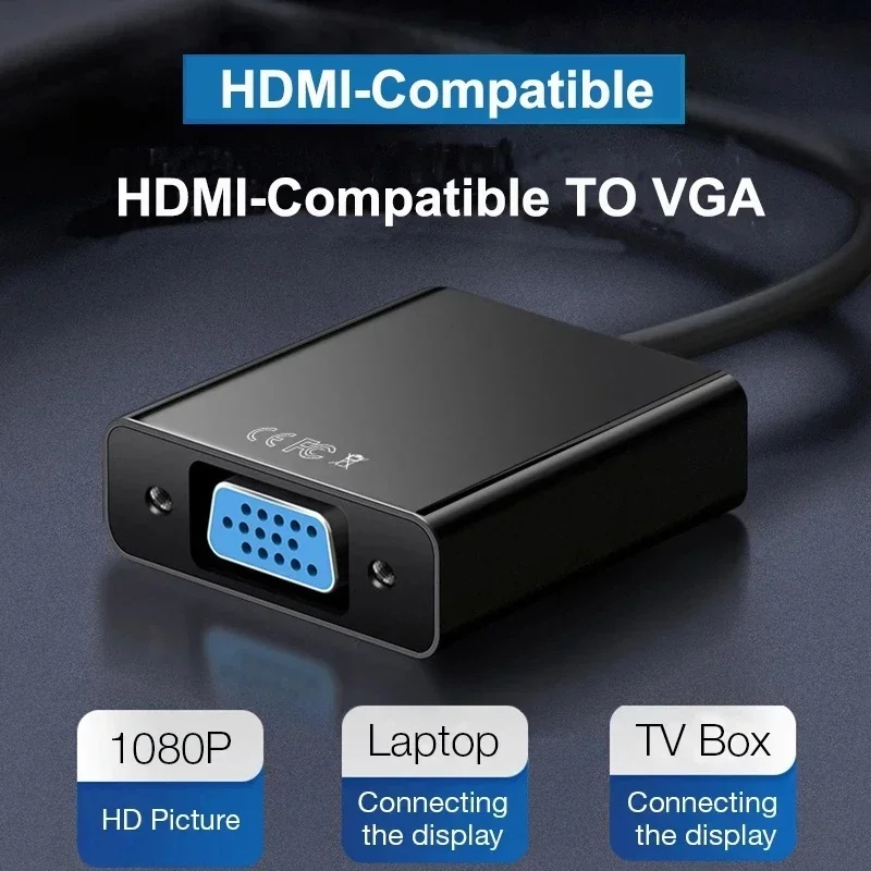 Кабель-конвертер HDMI в VGA HD – обзор и цена Hdmi Adapter Tablet