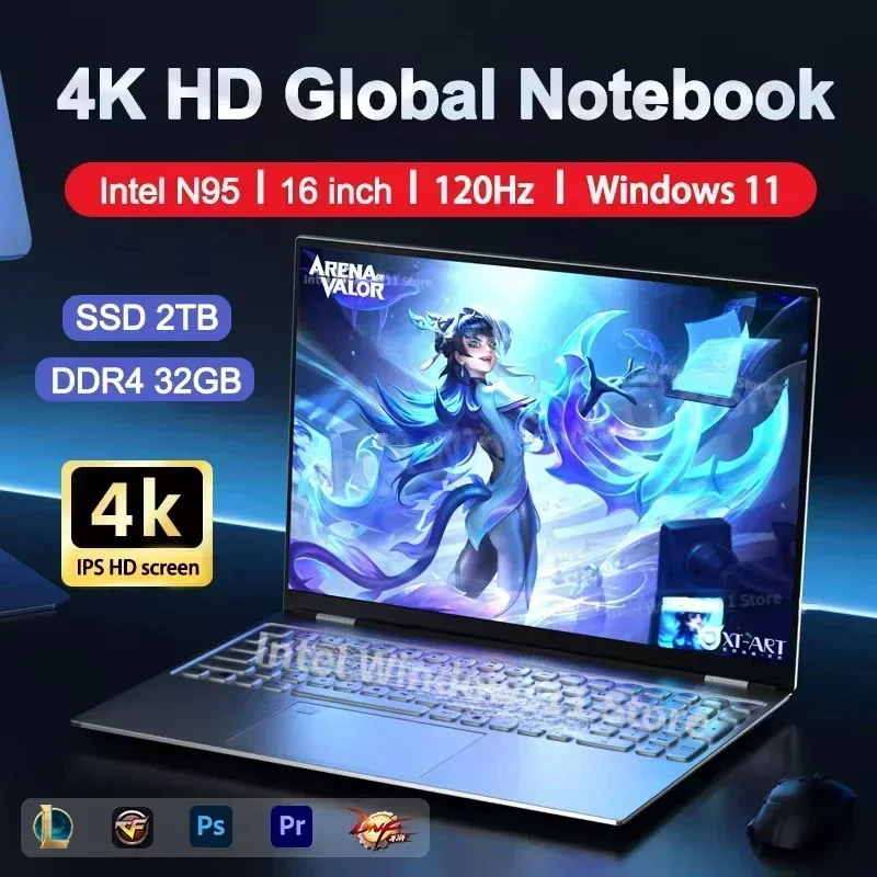 НОВЫЙ Ноутбук Intel N95 с 4K H – обзор и цена Windows Tablet Accessories